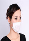 หน้ากากกันฝุ่นสีขาวทิ้ง 100% เยื่อกระดาษไม้ระบายอากาศสำหรับการดูแลบ้าน ผู้ผลิต